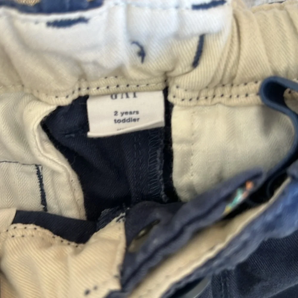 Gap Boys Shorts Navy Blue Shorts with Toucan Print